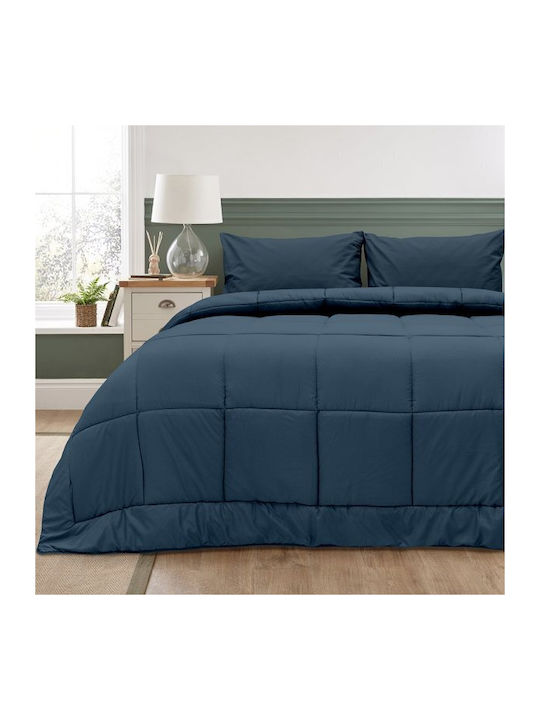 Lino Home Πάπλωμα Μονό 160x220εκ. Colcha Μπλε 1...