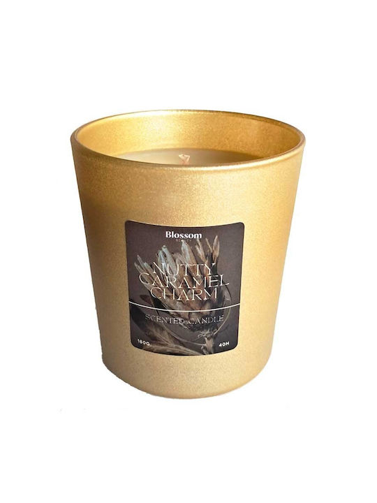 Nutty Caramel Αρωματικό Κερί Σόγιας 160gr Blossom Beauty