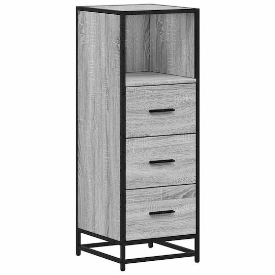vidaXL Ντουλάπι Μπάνιου 35x37.5x100cm Sonoma
