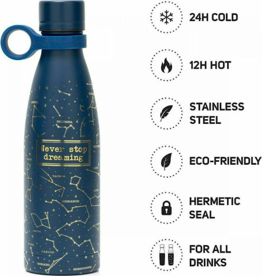 Legami Milano Cold Μπουκάλι Θερμός Ανοξείδωτο / Πλαστικό 800ml Hot με Επιστόμιο