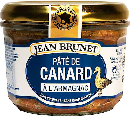 Jean Brunet Pate De Canard A L'armagnac Πατέ Πάπια Αρμανιάκ 180gr