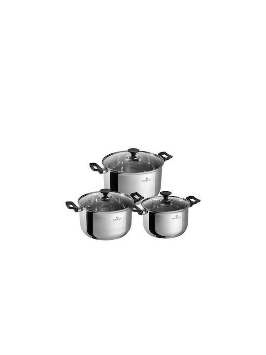 Blaumann Gourmet Line Pots Set Made of Stainles...
