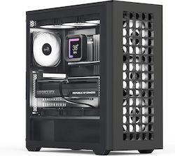Aerocool D502A V1 Gaming Midi Tower Computer Ca...