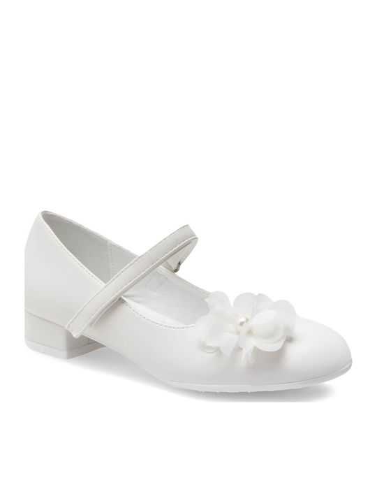 Деца Балеринки с Велкро Бели