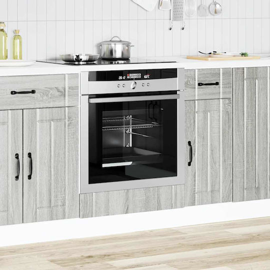 Lucca Dulap Inferior pentru Cuptor Gray Sonoma 60x46x81.5buc
