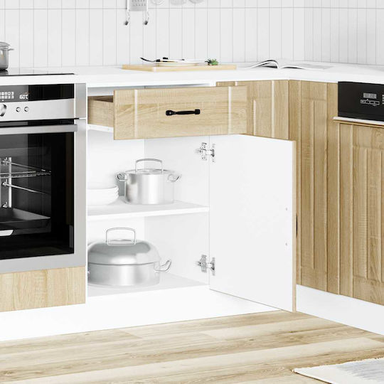Lucca Sink Cabinet Oak Sonoma 50x46x81.5pcs