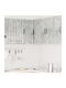 Lucca Eckschrank Wand Concrete Grey 57x57x60Stück
