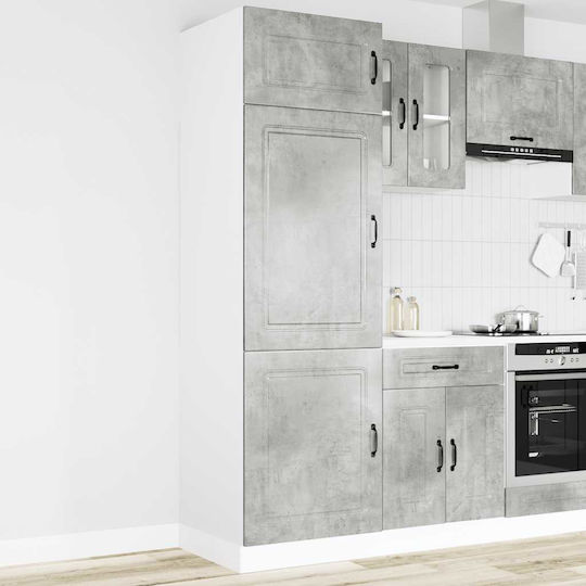 Kalmar Кухненска Колона Сив 60x57x207бр