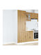 Kalmar Kitchen Column Artisan Oak 60x57x207cm