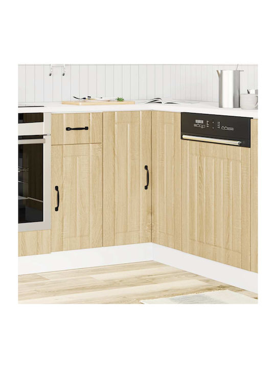 Lucca Corner Cabinet Wall Sonoma Oak 75.5x75.5x...