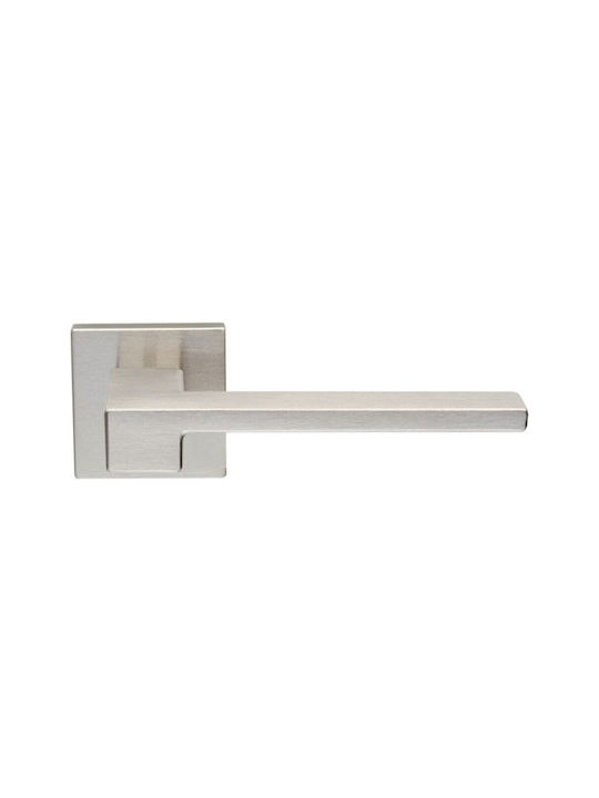 Ilavio 2446 Door Handle Nickel Matte Pair