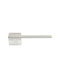 Ilavio 2452 Door Handle Matte Chrome Pair