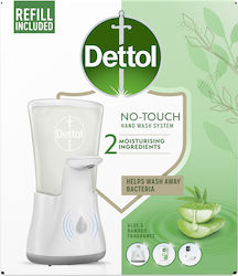 Dettol No-touch Automatic Soap Dispenser & Refill Aloe Vera 250ml Dettol No-touch Automatic Soap Dispenser & Refill Aloe Vera 250ml