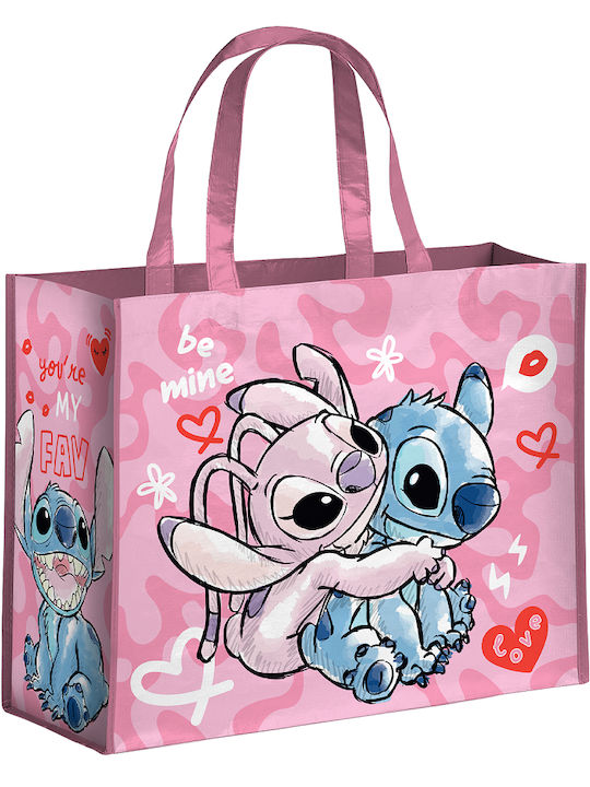 Τσάντα Πολλαπλών Χρήσεων Stitch + Angel Pink Shopping Bag 87109998