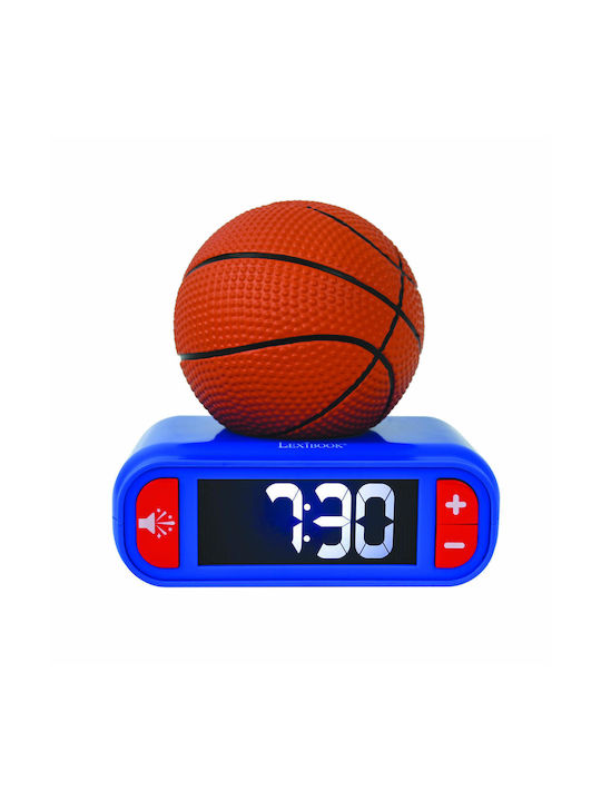 Lexibook Digital Alarm Clock 3d Basketball Nigh...