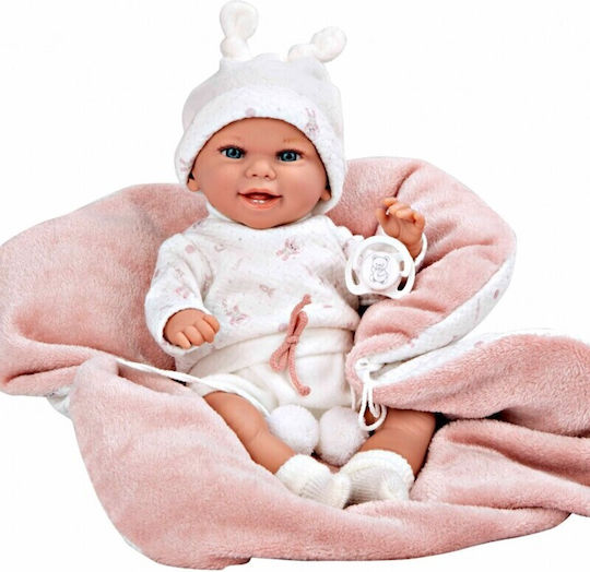 Munecas Arias Păpușă Bebe Elegance 35 cm