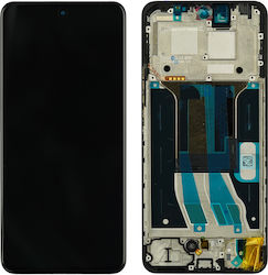Realme Bildschirm mit Rahmen für Realme 12 4G RMX3871 (Schwarz) Realme Bildschirm mit Rahmen für Realme 12 4G RMX3871 (Schwarz)