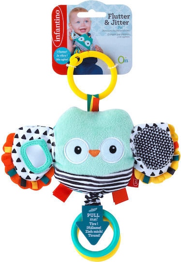 Окачен Играчка Детско легло Flutter Jitter Pal Owl за 0++ Месеца