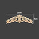Carved Solid Wood 30x9cm Dhw-173