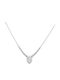 Xryseio from White gold 14K with Zircon
