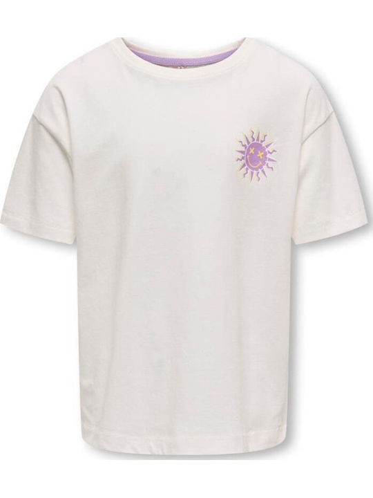 Kids Only Παιδικό T-shirt Λευκό