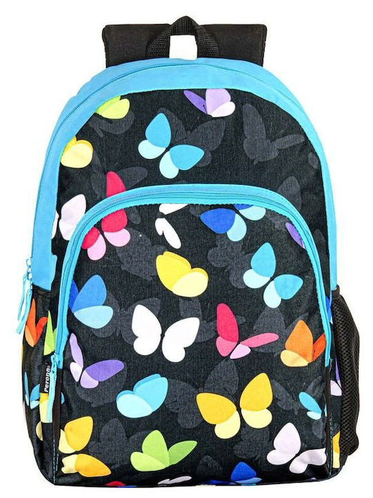 Montichelvo Butterflies Σχολική Τσάντα Πλάτης Π...