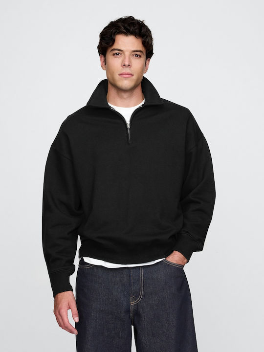 GAP Sweatshirt Fleece True Black