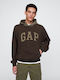 Hanorac Fleece cu Glugă Terra Brown