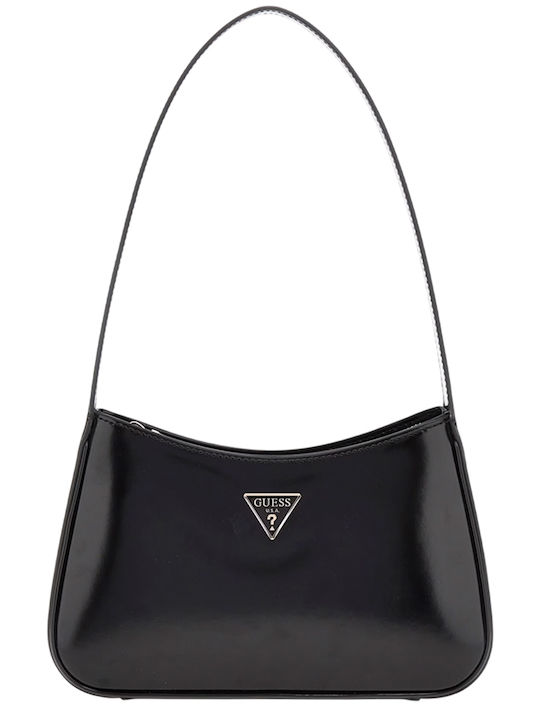 Arnela Damen Schultertasche Schwarz