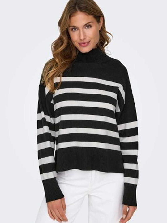 Only Women's Sweater Striped Black