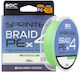 Νημα Golden Catch Braided Line Sprinter Pe X4 150m Lime Green #1.0pe 0.165mm