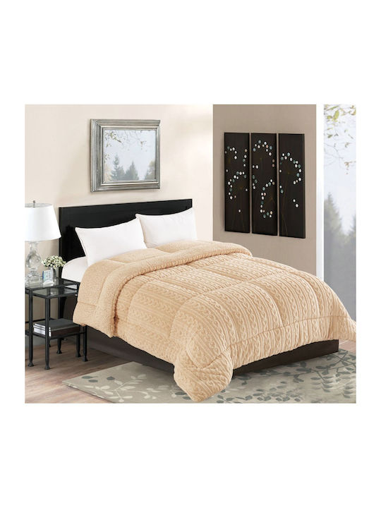 Silk Fashion Κουβερτοπάπλωμα Μονό 170x240εκ. Br...
