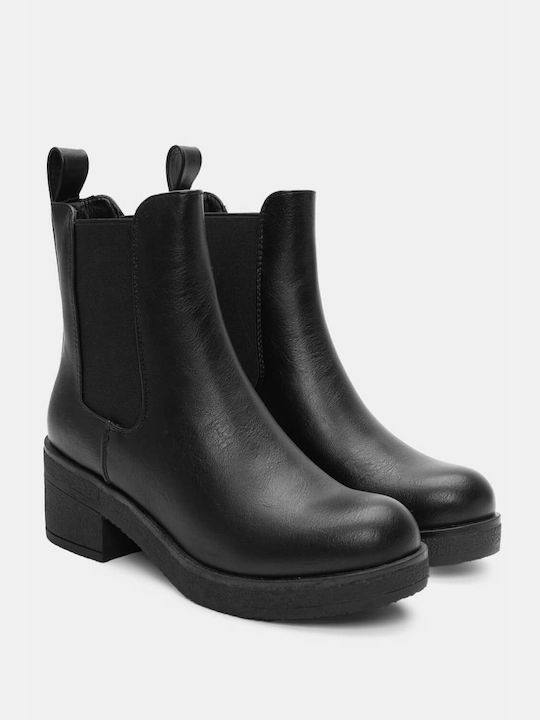 Luigi Damen Chelsea Stiefeletten Schwarz