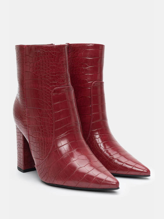 Luigi Women's Ankle Boots Burgundy