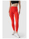 Functional Women's Long Legging Red