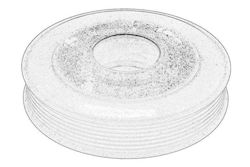 Crankshaft Pulley Oe Renault Torsion Damper Dacia Duster Logan Sandero Renault Captur Clio 1.0/1.0lpg 01.19