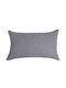 Bed&Bath Decorative Pillow Case from 100% Cotton Anthracite 30x50cm