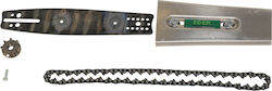 Комплект верига Eder защитен за обелване 1.5mm-3/8"-8mm