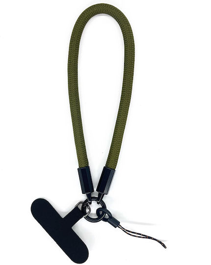 Techsuit Rope Wrist Strap2 Rws2-06 Phones Olive Leaf