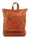 Leder Damentasche Rucksack Tabac Braun