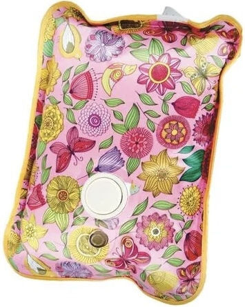 Wiederaufladbare Wärmflasche mit Druckmuster