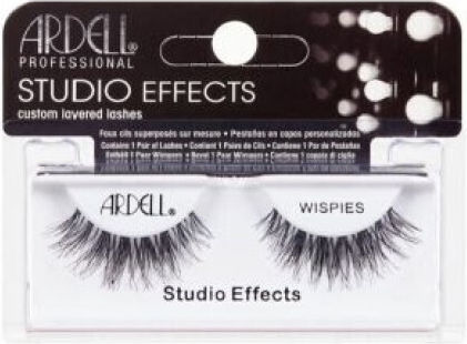 Ardell Studio Effects Wispies False Lashes in Black color