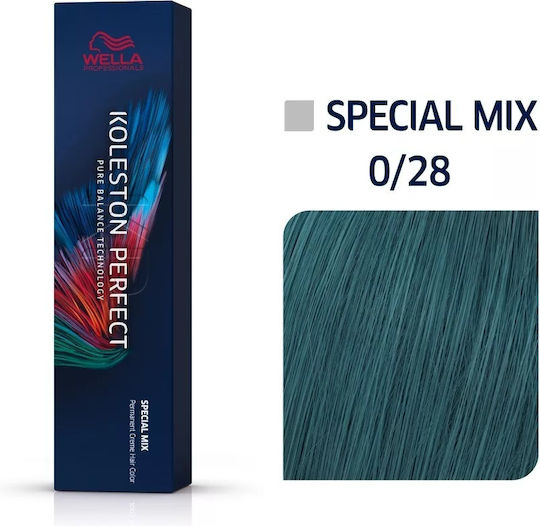 Wella Perfect Me+ Special Mix Βαφή Μαλλιών 0/28 60ml