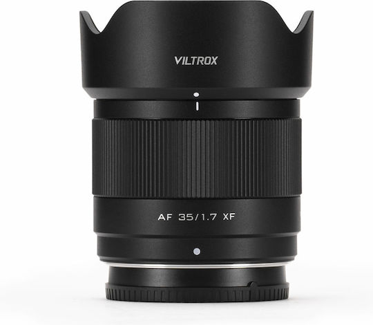 Viltrox Crop Фотообектив AF 35mm f/1.7 XF Фиксиран за Фуджифилм Икс Монтаж Черен