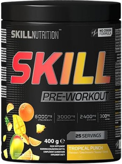 Skill Nutrition Skill Pre-Workout 400gr Blue Raspberry