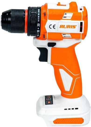Ruris RMX1260 Δραπανοκατσάβιδο Μπαταρίας Solo Brushless 20V