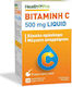 Health Pro Vitamin C for Immune System Boost, the Skin & Antioxidant Action 500mg 10ml 20 sachets