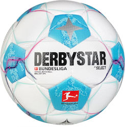 Derby Star Bundesliga Brillant Aps Minge de fotbal Albă