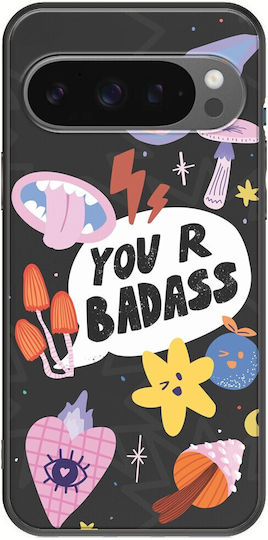 You Are Badass Google Pixel 9 Pro 5g Black TPU Black Silicone