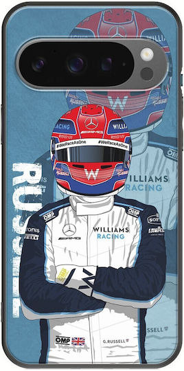 Formula 1 George Russell Google Pixel 9 Pro 5g Black TPU Black Silicone
